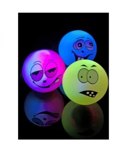Smiffys 12 Balles Visages Lumineuses