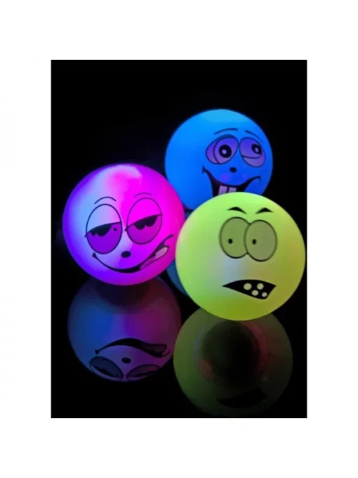 Smiffys 12 Balles Visages Lumineuses -Halloween Soldes Boutique 12 balles visages lumineuses