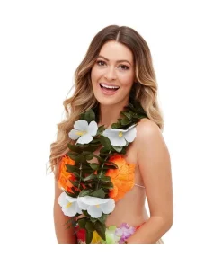 Smiffys 3 Colliers Hawaïens Couleurs Assorties -Halloween Soldes Boutique 3 colliers hawaiens couleurs assorties 1