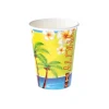 ESPA - Funny Fashion 8 Gobelets En Carton Aloha Hawaï - 25 Cl