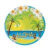 ESPA - Funny Fashion Assiettes En Carton Aloha (23 Cm)