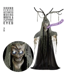 WIDMANN Automate Arbre Hanté De 2m Avec Mouvement, Son Et Lumière