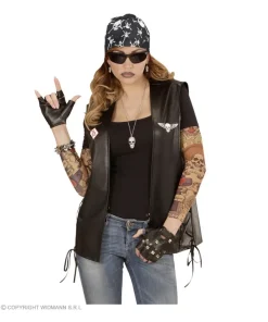 WIDMANN Bandana Pirate Noir Et Blanc, Tête De Mort -Halloween Soldes Boutique bandana pirate noir et blanc tete de mort 4