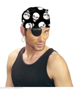 WIDMANN Bandana Tête De Mort Noir Et Blanc - 55x55 Cm - 100% Cotton 7 WIDMANN Bandana Tête De Mort Noir Et Blanc - 55x55 Cm - 100% Cotton -Halloween Soldes Boutique bandana tete de mort noir et blanc 55x55 cm 100 cotton 3