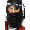 Smiffys Barbe Pirate Noire Avec élastique