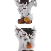 Bougeoir Halloween Avec Fantôme Et Citrouilles