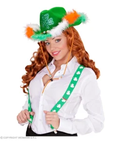 WIDMANN Bretelles Saint Patrick 5 WIDMANN Bretelles Saint Patrick -Halloween Soldes Boutique bretelles saint patrick 1