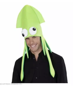 WIDMANN Chapeau Calamar Géant 4 Couleurs Assorties -Halloween Soldes Boutique chapeau calamar geant 4 couleurs assorties 3