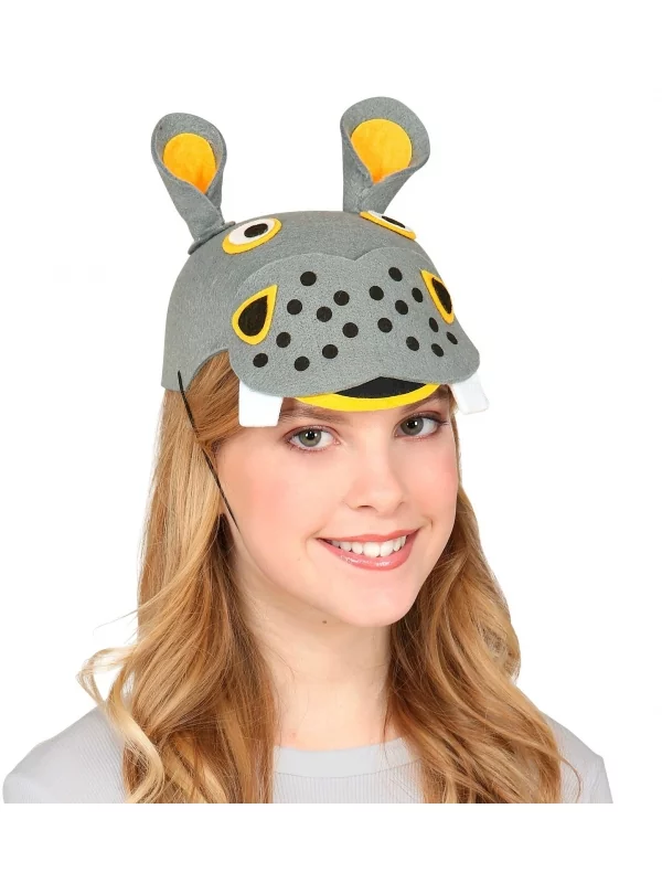 WIDMANN Chapeau Hippopotame En Feutre Pour Enfant 2 WIDMANN Chapeau Hippopotame En Feutre Pour Enfant – Image 2
