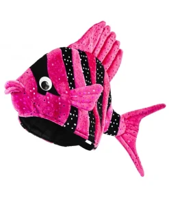 WIDMANN Chapeau Poisson Tropical Rose Et Noir - Adulte -Halloween Soldes Boutique chapeau poisson tropical rose et noir adulte 2