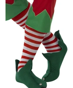 Halloween Soldes Boutique -Halloween Soldes Boutique chaussettes hautes rayees rouge et blanc 1