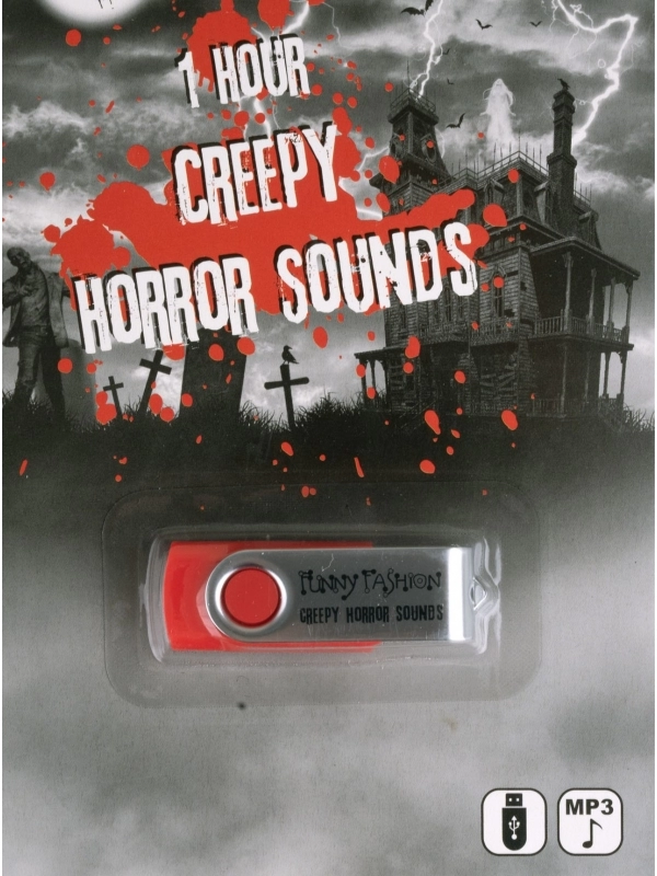 Clé USB D'une Heure De Musique Effrayante De Halloween 1 Clé USB D'une Heure De Musique Effrayante De Halloween