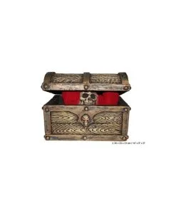 Coffre De Pirate Animé Avec Squelette