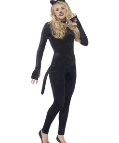 Smiffys Combinaison Chat Velours Ado 6 Smiffys Combinaison Chat Velours Ado -Halloween Soldes Boutique combinaison chat velours ado 2