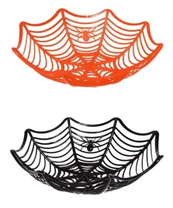 ESPA - Funny Fashion Corbeille à Bonbons Halloween (Orange Et Noir)