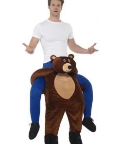 Smiffys Costume Piggyback D'ours Marron -Halloween Soldes Boutique costume piggyback d ours marron 1