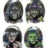ESPA - Funny Fashion Décoration Halloween Pour Miroir 28x35cm 4 Modèles