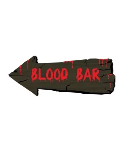 Décoration Murale Halloween 50cm "Blood Bar" -Halloween Soldes Boutique decoration murale halloween 50cm blood bar 2