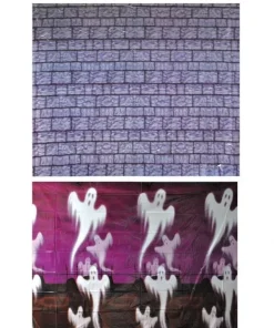 ESPA - Funny Fashion Décoration Murale Halloween (mur Et Fantôme)