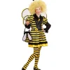 WIDMANN Déguisement Abeille Fille, Jaune Et Noir (robe, Ailes, Antennes)