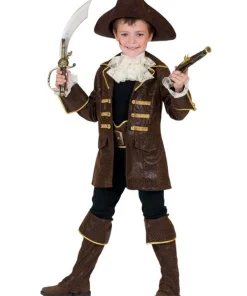 Déguisement Capitaine De Pirate Garçon Avec Surbottes