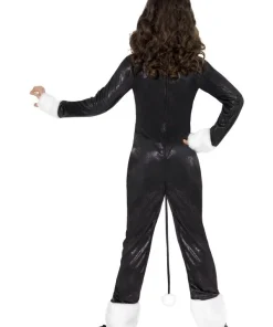 Smiffys Déguisement Chat Noir Et Blanc (combinaison Pantalon, Queue Et Serre-tête) 5 Smiffys Déguisement Chat Noir Et Blanc (combinaison Pantalon, Queue Et Serre-tête) -Halloween Soldes Boutique deguisement chat noir et blanc combinaison pantalon queue et serre tete 2