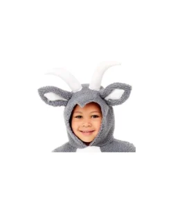 Smiffys Déguisement Chèvre Billy Goat Pour Tout-petit, Gris -Halloween Soldes Boutique deguisement chevre billy goat pour tout petit gris 2
