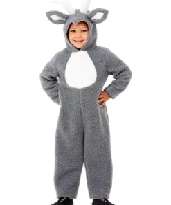 Smiffys Déguisement Chèvre Billy Goat Pour Tout-petit, Gris