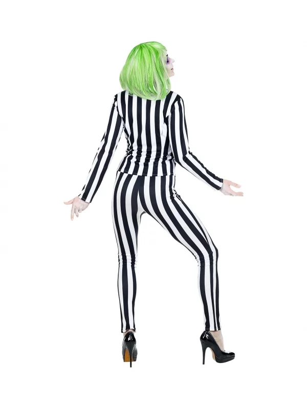 WIDMANN Déguisement Clown Fantôme, Femme, Noir Et Blanc (veste, Pantalon, Cravate) 3 WIDMANN Déguisement Clown Fantôme, Femme, Noir Et Blanc (veste, Pantalon, Cravate) – Image 3