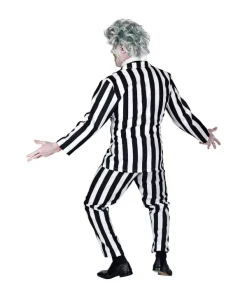 WIDMANN Déguisement Clown Fantôme Homme (veste, Pantalon, Cravate) -Halloween Soldes Boutique deguisement clown fantome homme veste pantalon cravate 2