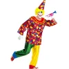 WIDMANN Déguisement Clown (Manteau Avec Col, Pantalon Et Chapeau)