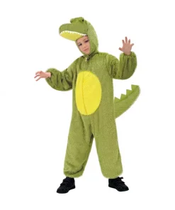 WIDMANN Déguisement Crocodile Enfant (combinaison à Capuche/masque)