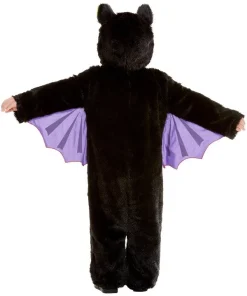 Smiffys Déguisement De Chauve-Souris Pour Tout Petit 1 à 4 Ans (combinaison à Capuche Noire) -Halloween Soldes Boutique deguisement de chauve souris pour tout petit 1 a 4 ans combinaison a capuche noire 2