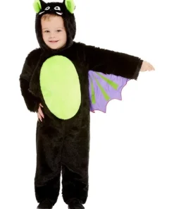 Smiffys Déguisement De Chauve-Souris Pour Tout Petit 1 à 4 Ans (combinaison à Capuche Noire)