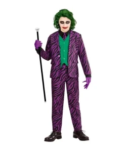 WIDMANN Déguisement De Clown Maléfique Garçon (veste Avec Gilet, Pantalon, Cravate)