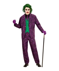 WIDMANN Déguisement De Clown Maléfique Homme (veste Avec Gilet, Pantalon, Cravate)
