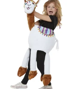 Smiffys Déguisement De Lama à Chevaucher, Avec Haut Matelassé Réglable