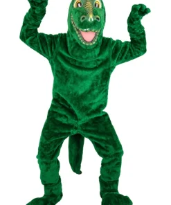 ESPA - Funny Fashion Déguisement De Mascotte Dinosaure Vert Pour Adulte Avec Accessoires