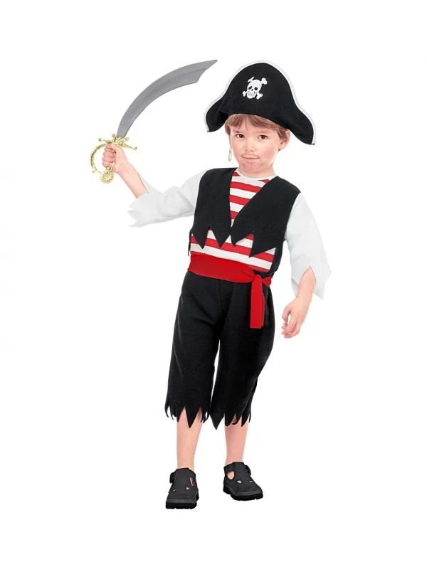 WIDMANN Déguisement De Pirate Du 2 Ans Au 4 Ans (haut, Pantalon, Ceinture, Chapeau) 1 WIDMANN Déguisement De Pirate Du 2 Ans Au 4 Ans (haut, Pantalon, Ceinture, Chapeau)