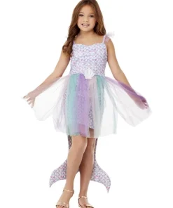 Smiffys Déguisement De Sirène, Violet (Robe Avec Queue)