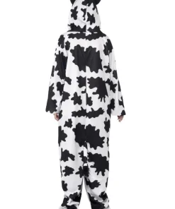Smiffys Déguisement De Vache Noir Et Blanc Adulte Avec Capuche -Halloween Soldes Boutique deguisement de vache noir et blanc adulte avec capuche 2