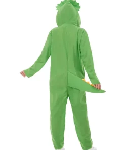 Smiffys Déguisement Dinosaure Vert Adulte (combinaison Avec Capuche Et Queue) -Halloween Soldes Boutique deguisement dinosaure vert adulte combinaison avec capuche et queue 2