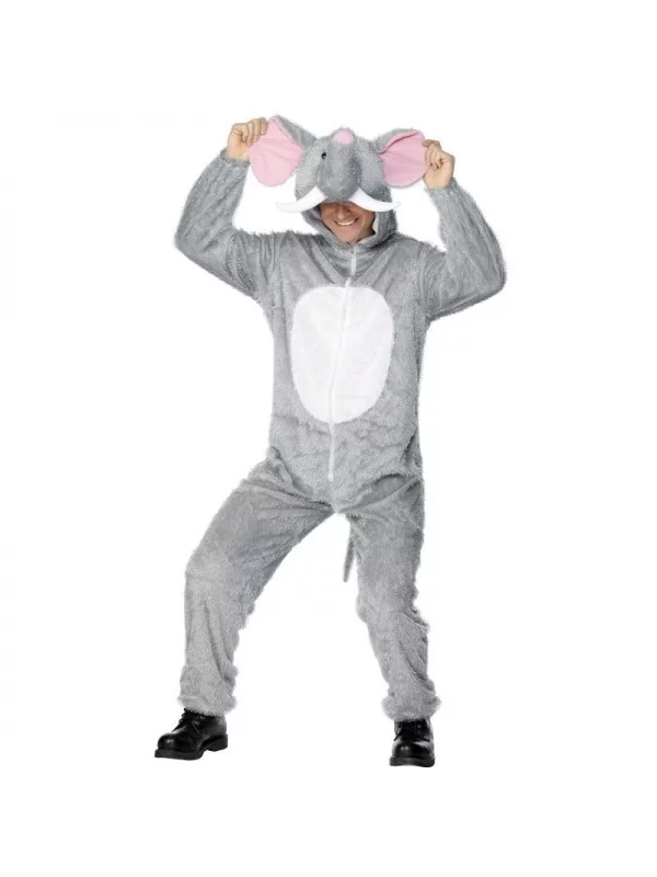 Smiffys Déguisement Eléphant Adulte (combinaison) 1 Smiffys Déguisement Eléphant Adulte (combinaison)