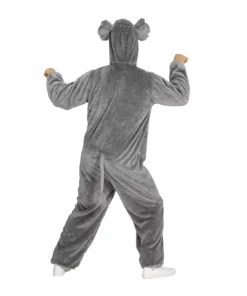 WIDMANN Déguisement Eléphant Gris, Adulte (combinaison à Capuche Avec Masque) -Halloween Soldes Boutique deguisement elephant gris adulte combinaison a capuche avec masque 2