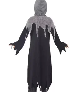 Smiffys Déguisement Faucheuse De La Mort Garçon ( Robe Et Capuche) -Halloween Soldes Boutique deguisement faucheuse de la mort garcon robe et capuche 2