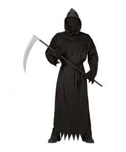 WIDMANN Déguisement Faucheuse Noir Homme Avec Masque Du S Au XXXL
