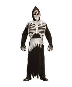 WIDMANN Déguisement Faucheuse Squelette Garçon Avec Masque