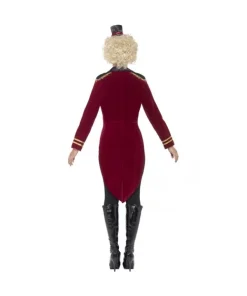 Smiffys Déguisement Femme Mr Loyal ( Avec Veste Queue De Pue, Col Et Mini Haut-de-forme) -Halloween Soldes Boutique deguisement femme mr loyal avec veste queue de pue col et mini haut de forme 1