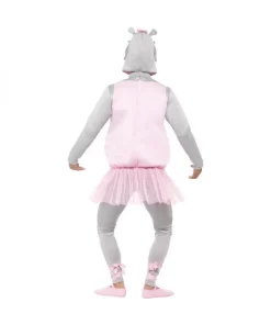 Smiffys Déguisement Hippopotame Ballerine Adulte (haut, Pantalon, Coiffe, Couvre-chaussures) -Halloween Soldes Boutique deguisement hippopotame ballerine adulte haut pantalon coiffe couvre chaussures 2