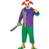 WIDMANN Déguisement Joker Diable Adulte (haut, Pantalon, Chaussettes Sans Pieds)